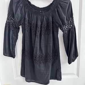 Bailey 44 Black Lace Women's Top